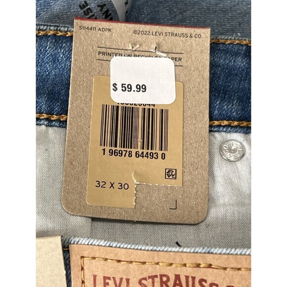 Levi's Women's 721 High Rise Skinny Leg Factory Distressed Stretch Jeans… - Picture 4 of 13